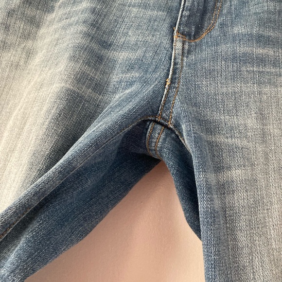 Anthropologie Pilcro and the Letterpress Slim Boyfriend Red Tassel Cropped Jeans - Picture 8 of 12